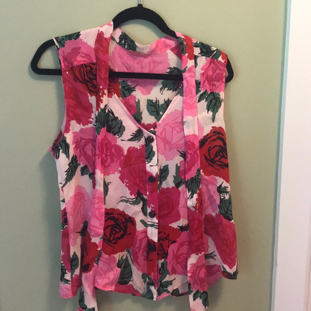 Rebecca Minkoff Flowered Blouse